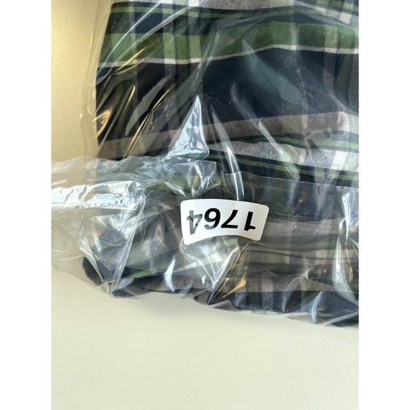 Croft & Barrow Shorts 42 Mens Plaid Blue Green White Chino Golf Boating - Picture 16 of 16